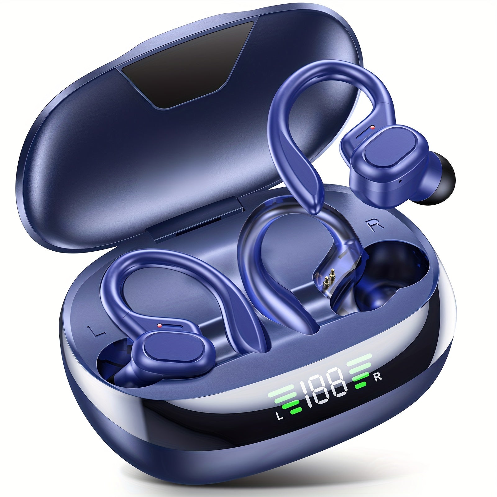 ANKRIYUL True Wireless Earbuds with Mic – Sport-Friendly In-Ear Headphones.