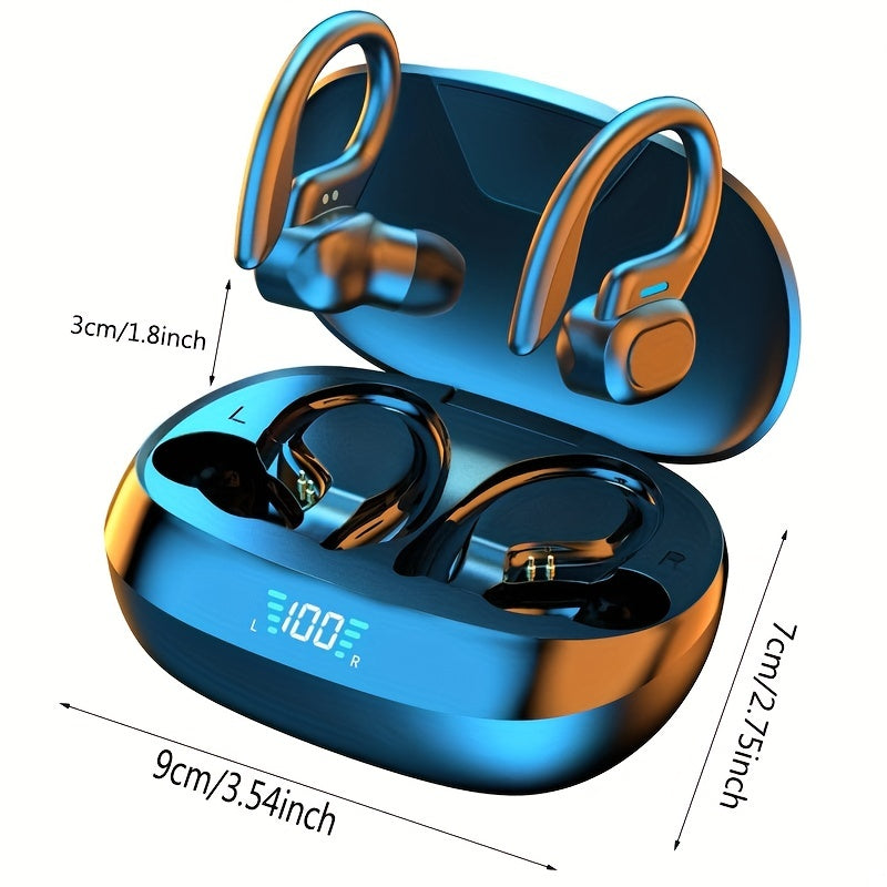 ANKRIYUL True Wireless Earbuds with Mic – Sport-Friendly In-Ear Headphones.