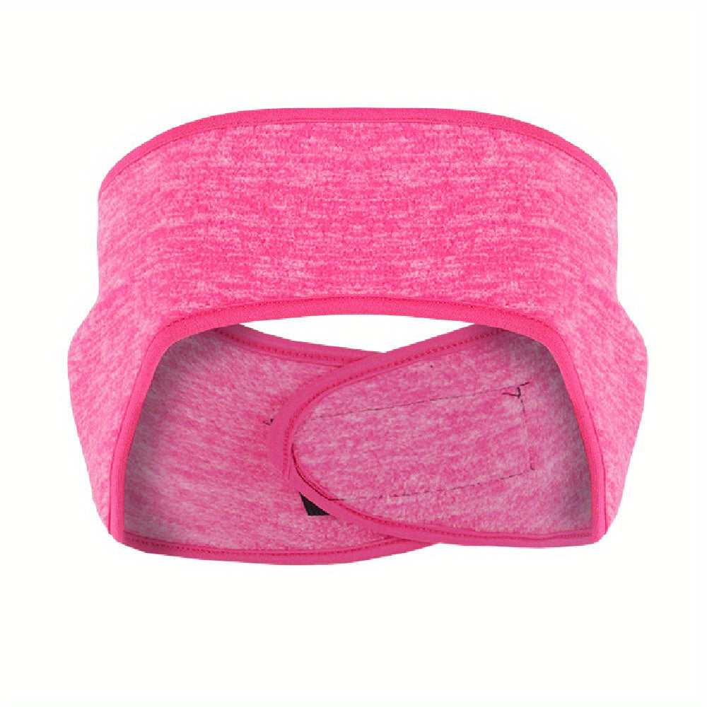 Winter Fleece Headband & Earmuffs – Thermal, Windproof.
