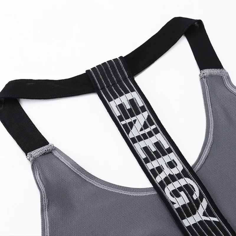 Women’s 2024 Gym Crop Top – Sleeveless & Backless.