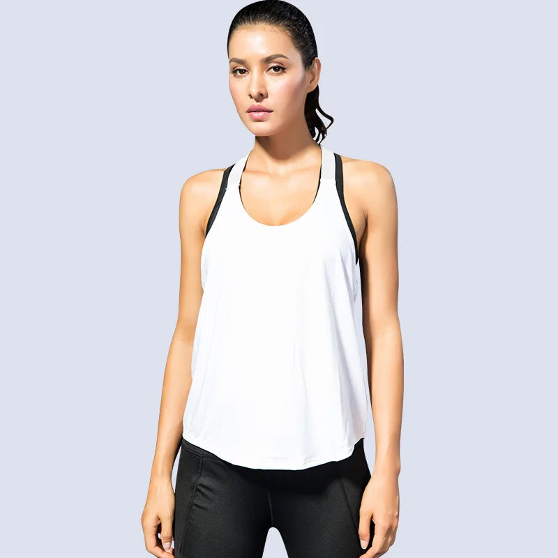 Women’s 2024 Gym Crop Top – Sleeveless & Backless.