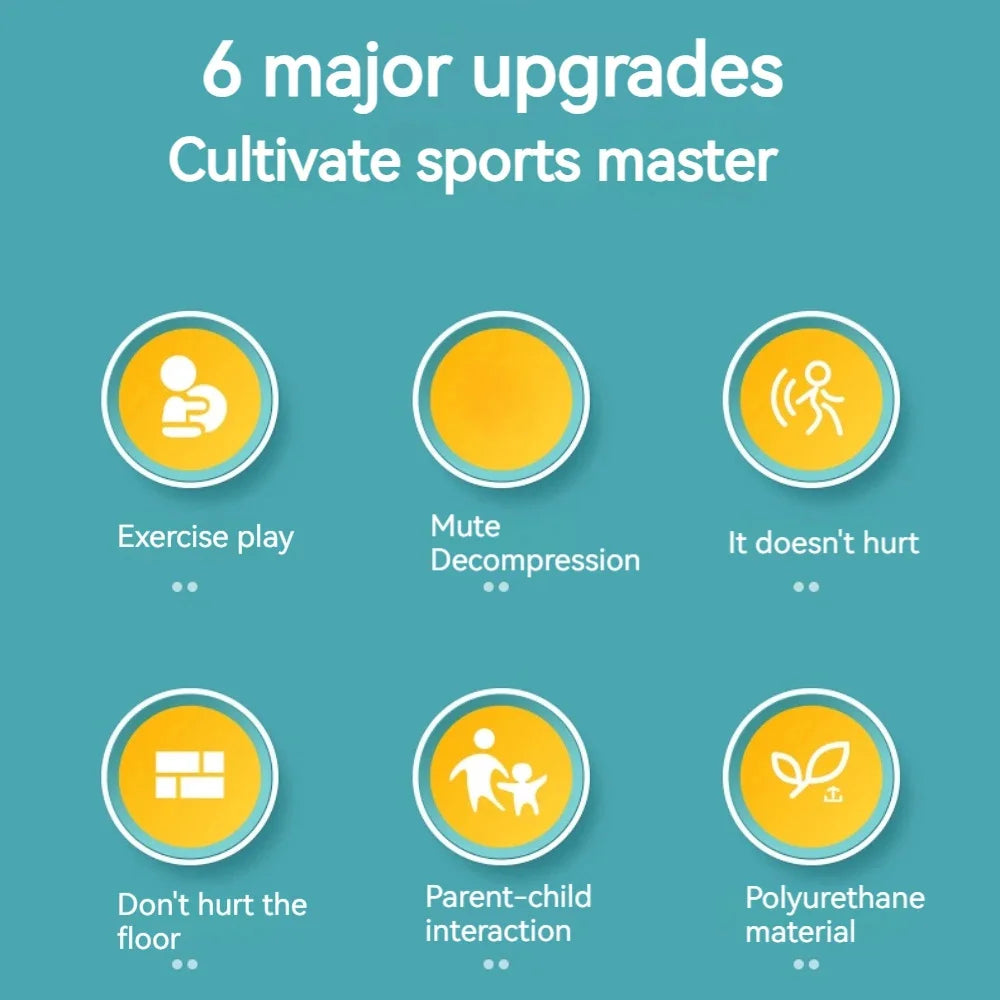 Kids’ Foam Silent Basketball – Soft & Squeezable.