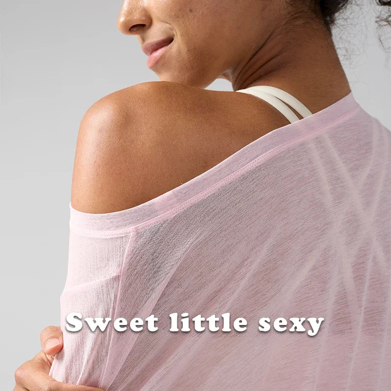 Women’s Gym & Yoga Long Sleeve Top – Quick-Dry.