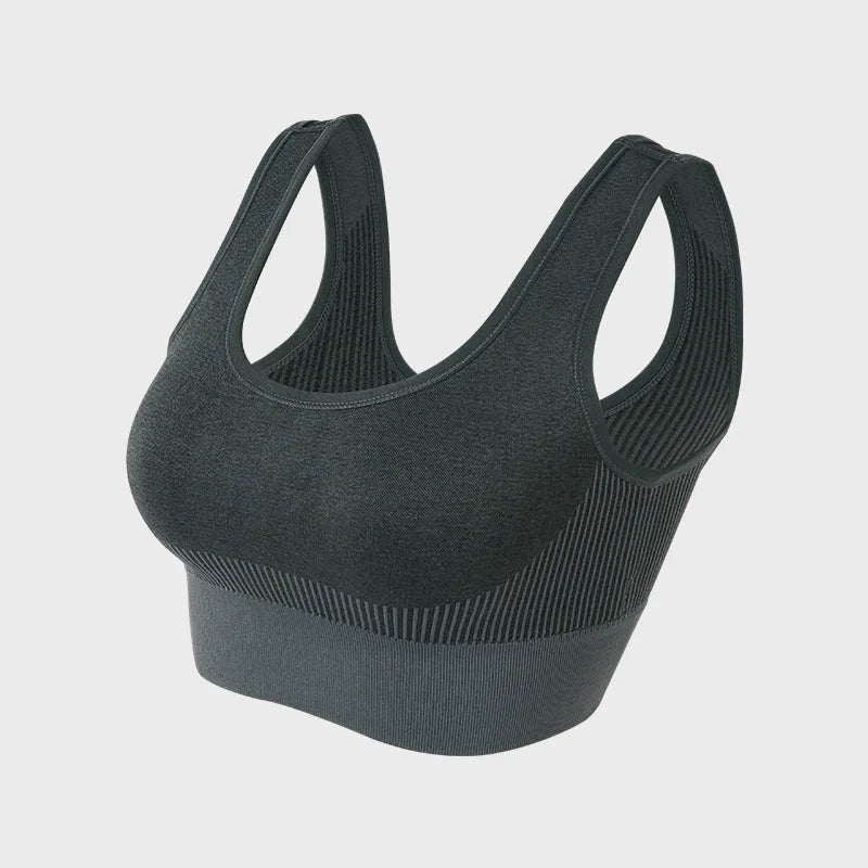 Women’s Knitted Sports Bra – Padded & Push-Up.
