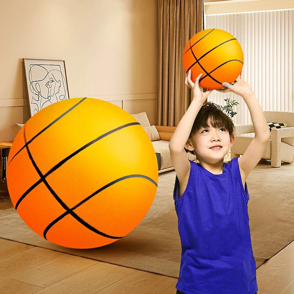 Kids’ Solid Silent Basketball – Lightweight & Elastic.