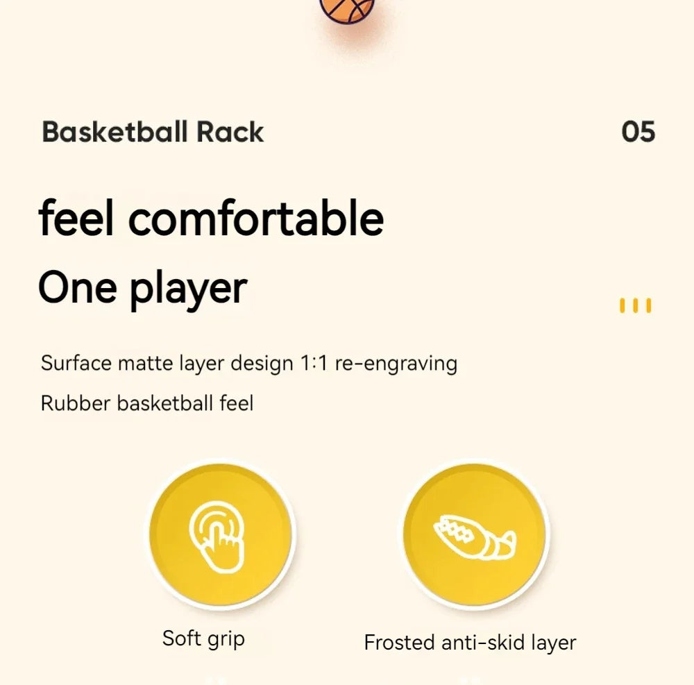 Kids’ Foam Silent Basketball – Soft & Squeezable.