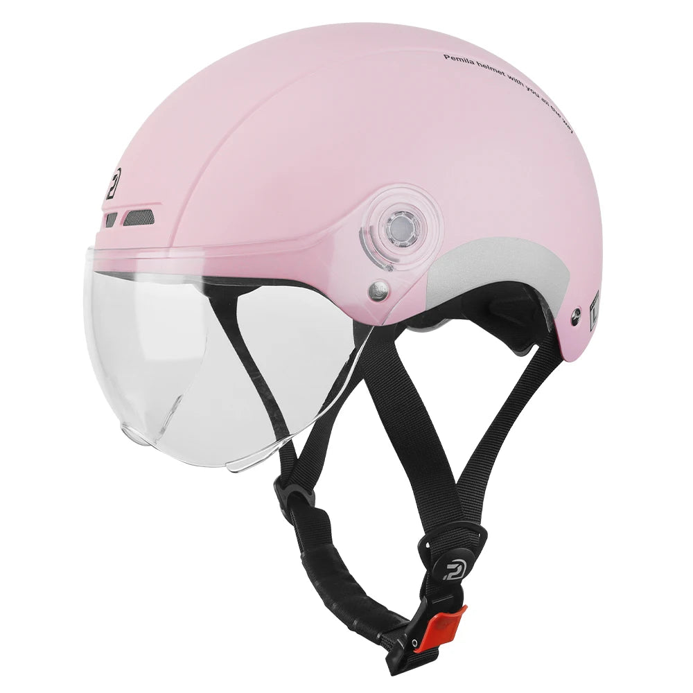 PEMILA Adult Cycling Helmet – With Goggles & Ear Protection.