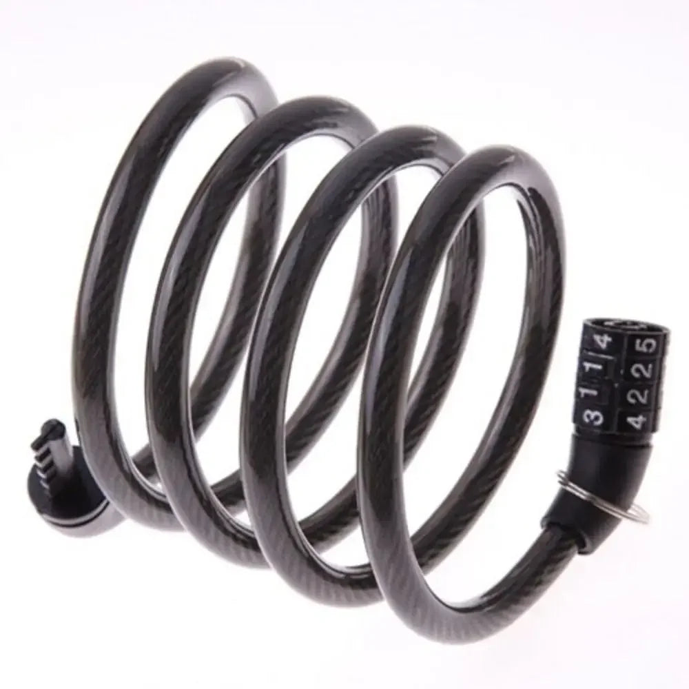 4-Digit Bicycle Security Lock – Anti-Theft Chain Padlock.