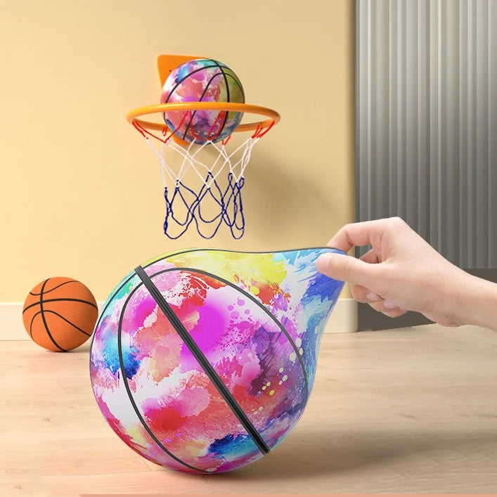 Indoor Silent Basketball – Soft, High-Elastic Foam.