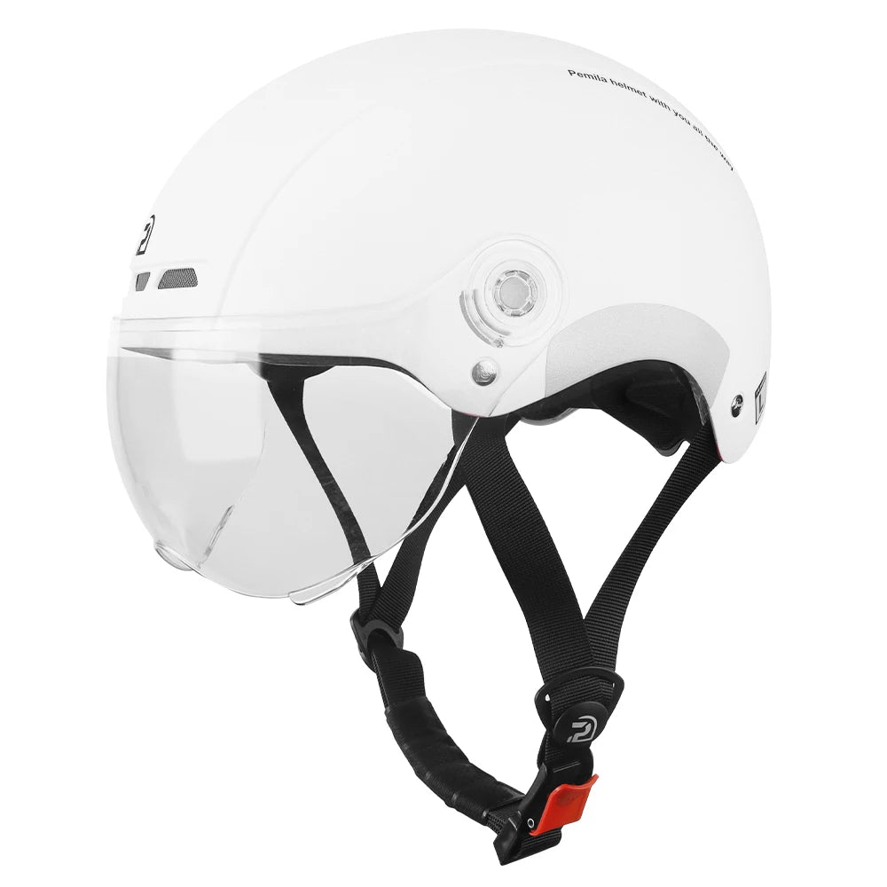 PEMILA Adult Cycling Helmet – With Goggles & Ear Protection.