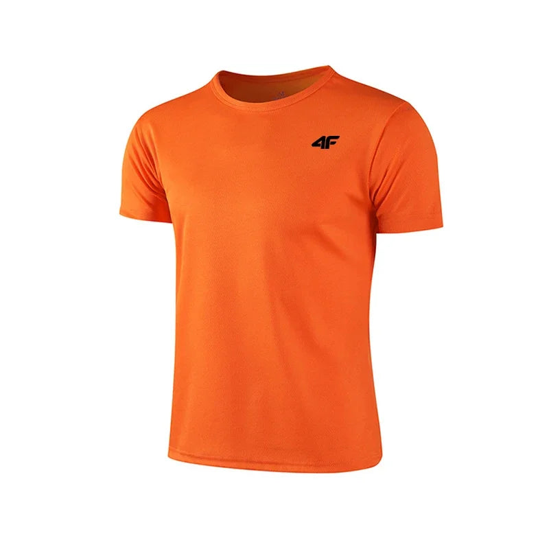 Men’s Summer Exercise T-Shirt – Breathable & Quick-Dry.