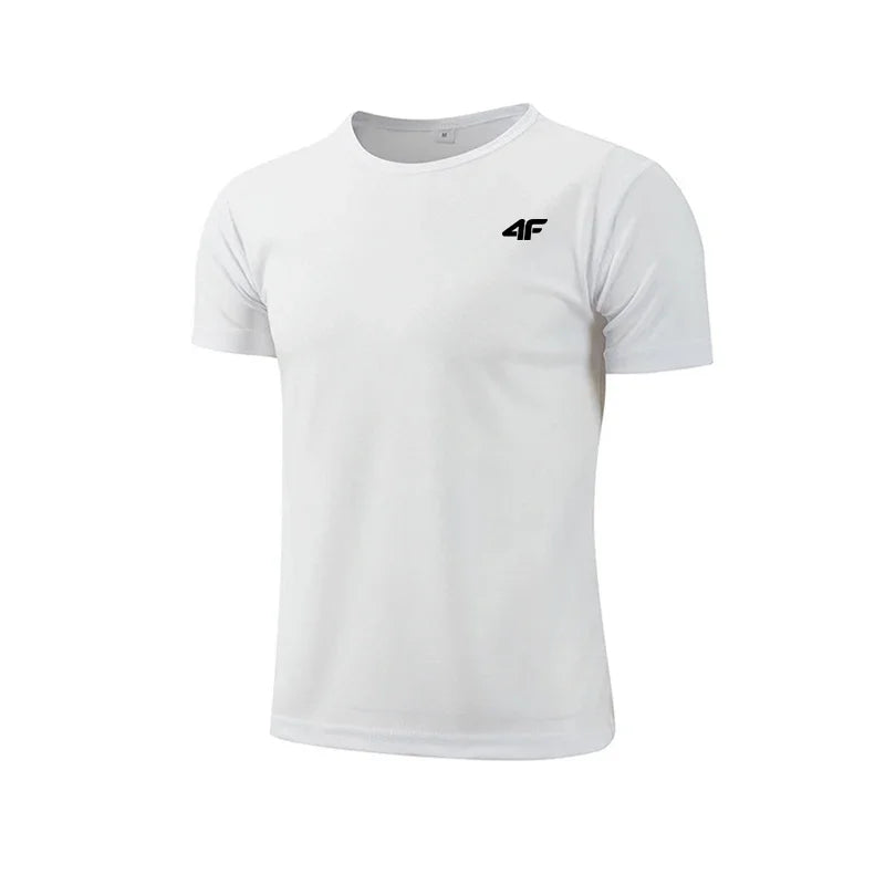 Men’s Summer Exercise T-Shirt – Breathable & Quick-Dry.