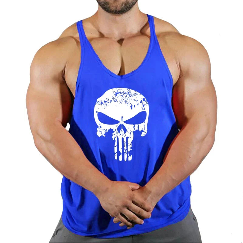 Men’s Gym Tank Vest – Bodybuilding Workout Shirt.