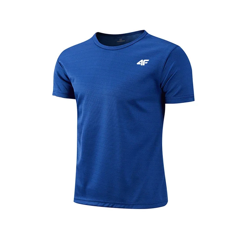 Men’s Summer Exercise T-Shirt – Breathable & Quick-Dry.
