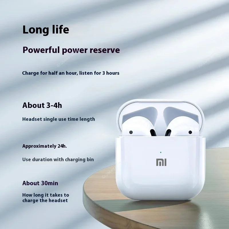Xiaomi Bluetooth Wireless Earphones Sleek Design Superior Sound Quality Long Battery Life Comfortable Fit for All-Day Listening