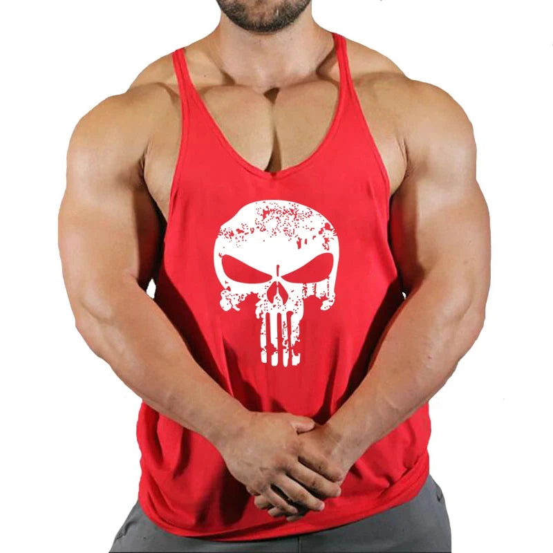 Men’s Gym Tank Vest – Bodybuilding Workout Shirt.