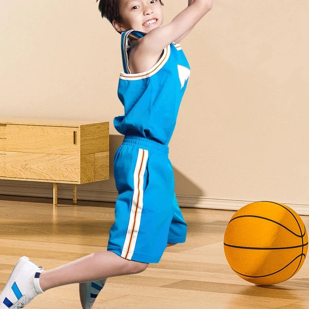 Kids’ Foam Silent Basketball – Soft & Squeezable.