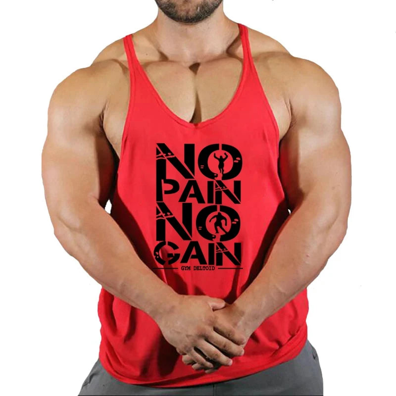 Men’s Quick-Dry Gym Tank Top – Sleeveless Sports Vest.
