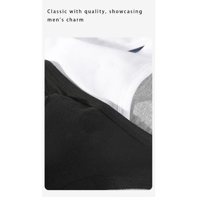 Men’s Muscle Gym T-Shirt – Loose Fit Stringer Vest.