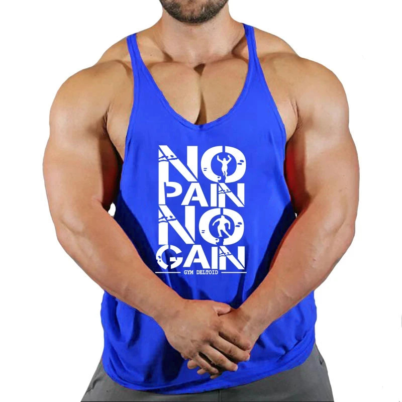 Men’s Quick-Dry Gym Tank Top – Sleeveless Sports Vest.