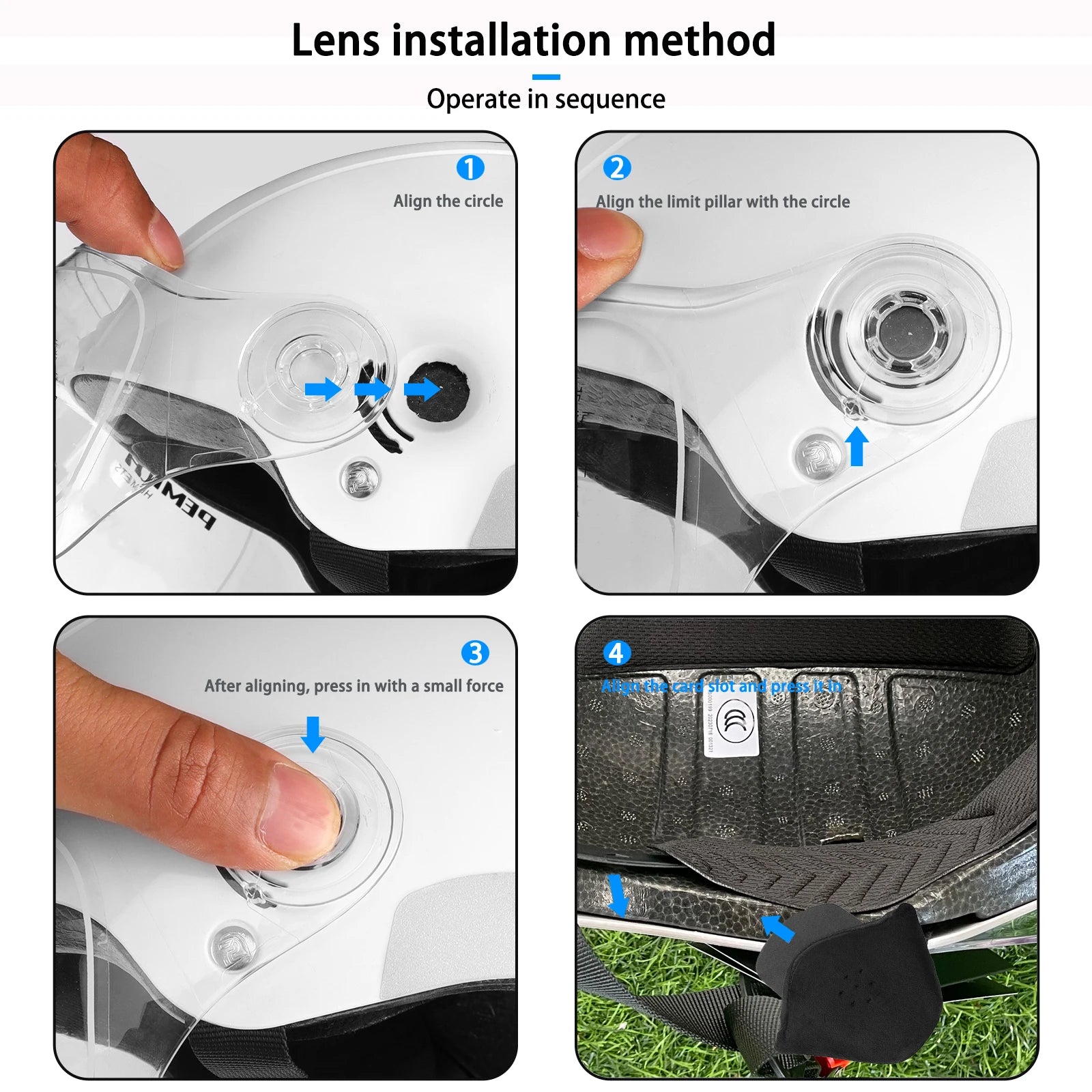 PEMILA Adult Cycling Helmet – With Goggles & Ear Protection.