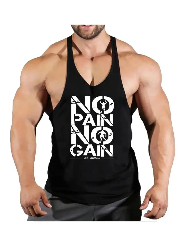 Men’s Quick-Dry Gym Tank Top – Sleeveless Sports Vest.