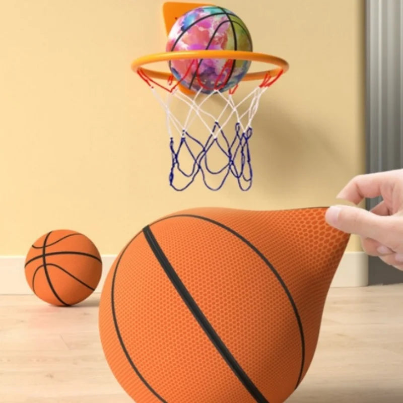 Indoor Silent Basketball – Soft, High-Elastic Foam.