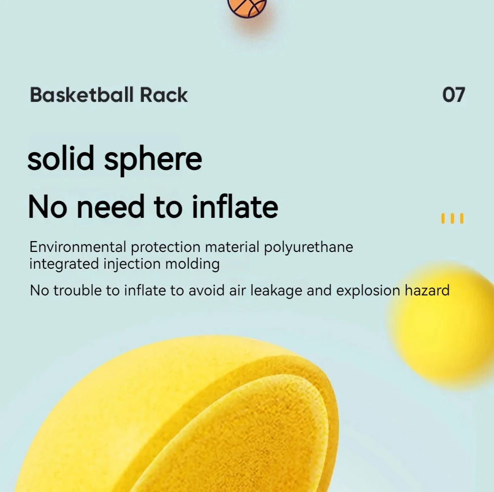 Kids’ Foam Silent Basketball – Soft & Squeezable.