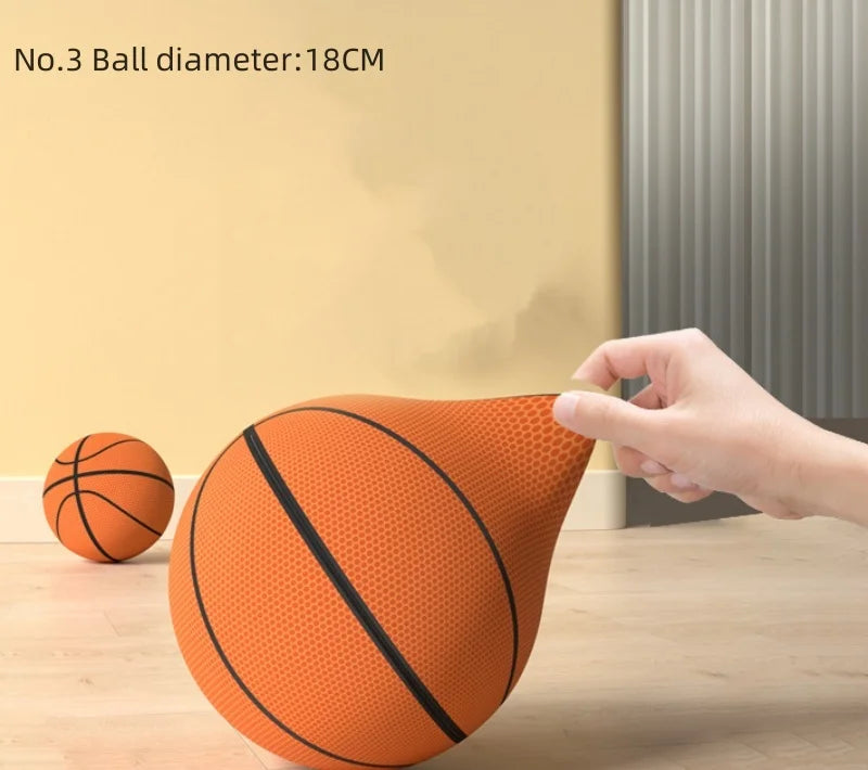 Indoor Silent Basketball – Soft, High-Elastic Foam.