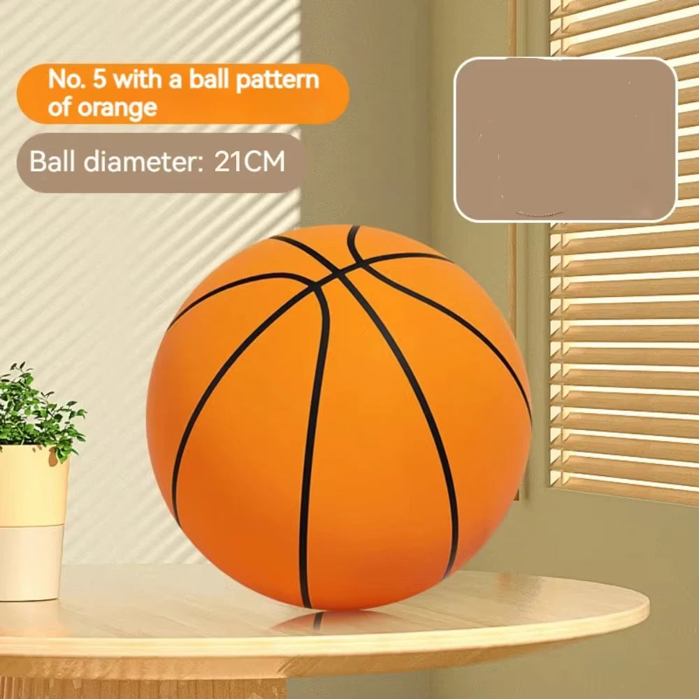 Kids’ Foam Silent Basketball – Soft & Squeezable.