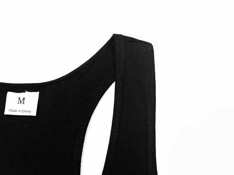 Men’s Y-Back Gym Tank Top – “Installing Muscles” Cotton Singlet.