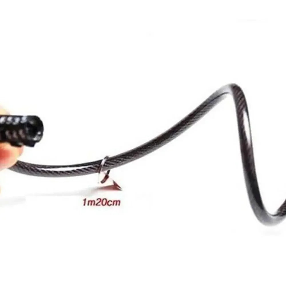 4-Digit Bicycle Security Lock – Anti-Theft Chain Padlock.