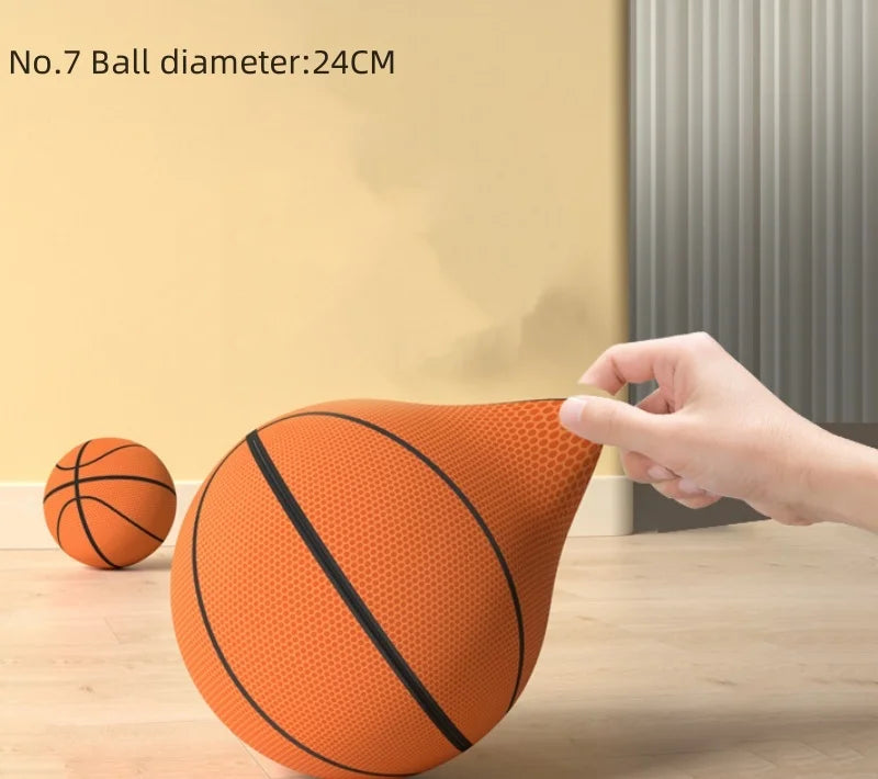 Indoor Silent Basketball – Soft, High-Elastic Foam.