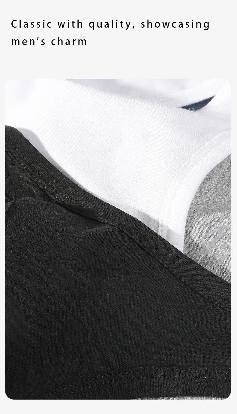 Men’s Muscle Gym T-Shirt – Loose Fit Stringer Vest.