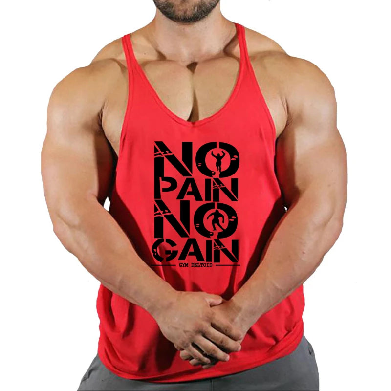 Men’s Quick-Dry Gym Tank Top – Sleeveless Sports Vest.