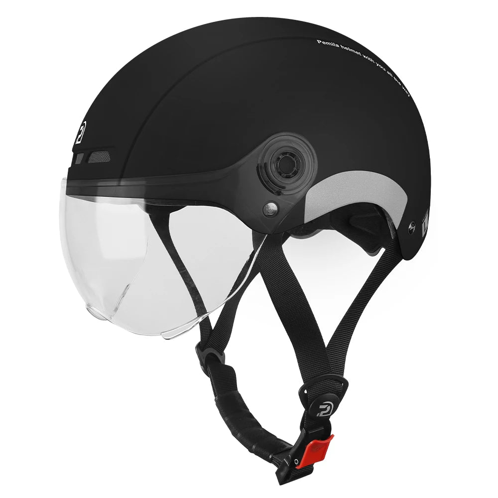 PEMILA Adult Cycling Helmet – With Goggles & Ear Protection.