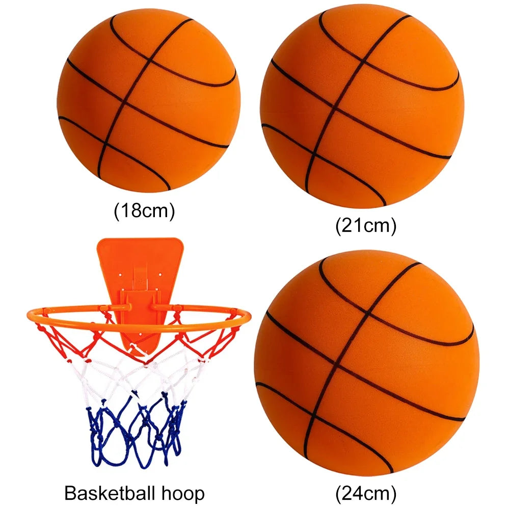 Kids’ Solid Silent Basketball – Lightweight & Elastic.