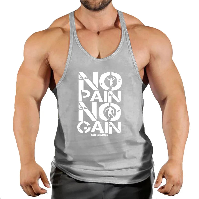 Men’s Quick-Dry Gym Tank Top – Sleeveless Sports Vest.