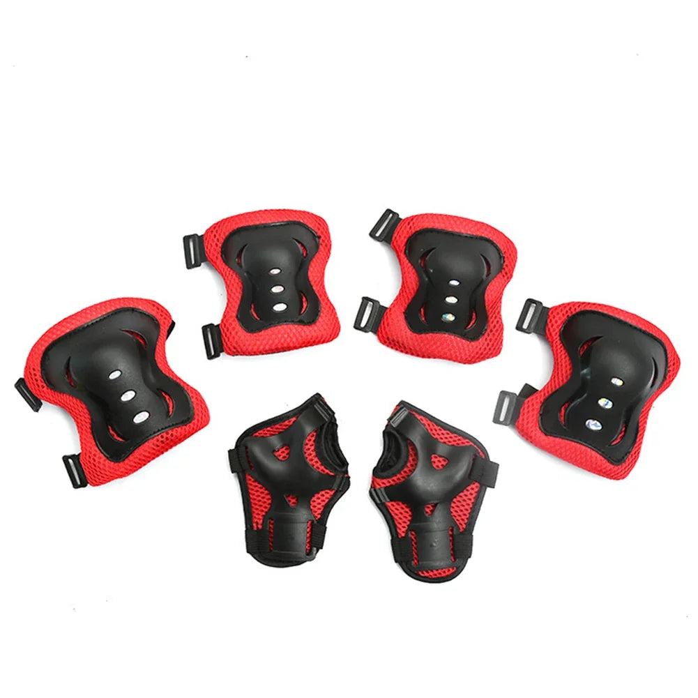 7-Piece Kids’ Protective Gear Set – Helmet, Knee & Elbow Pads.