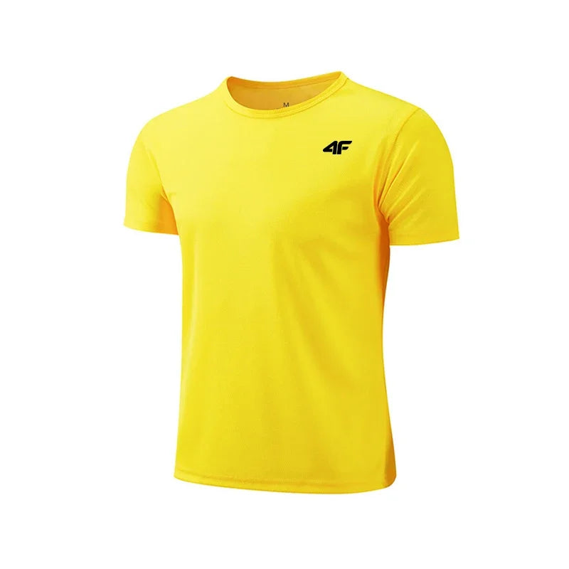 Men’s Summer Exercise T-Shirt – Breathable & Quick-Dry.