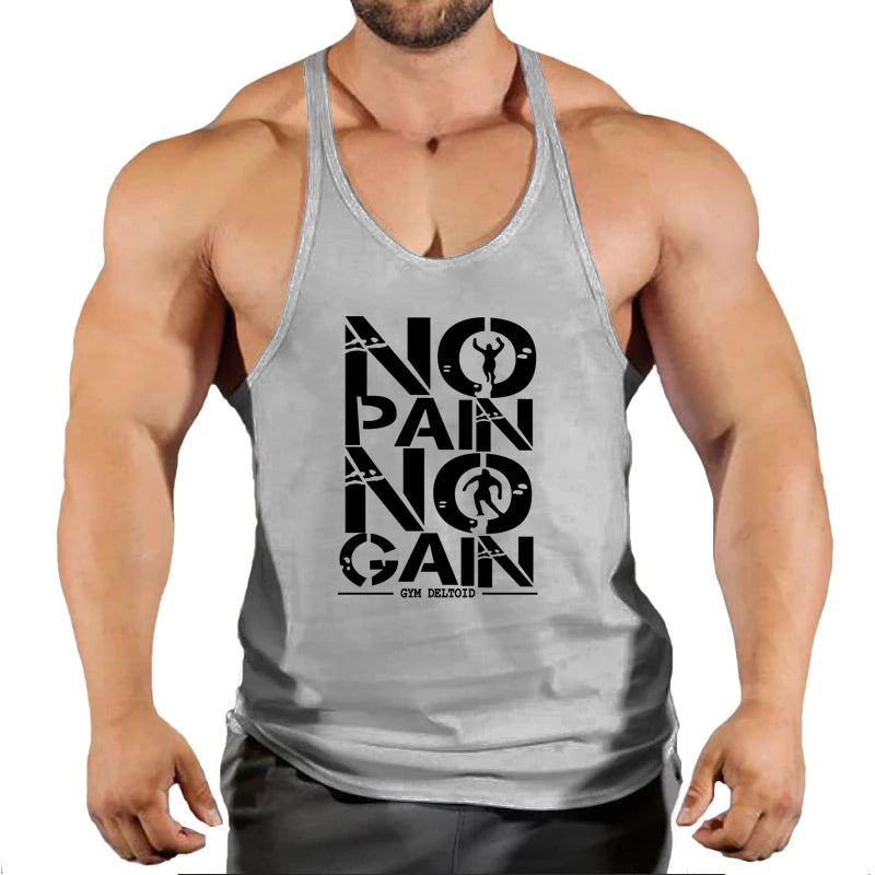Men’s Quick-Dry Gym Tank Top – Sleeveless Sports Vest.