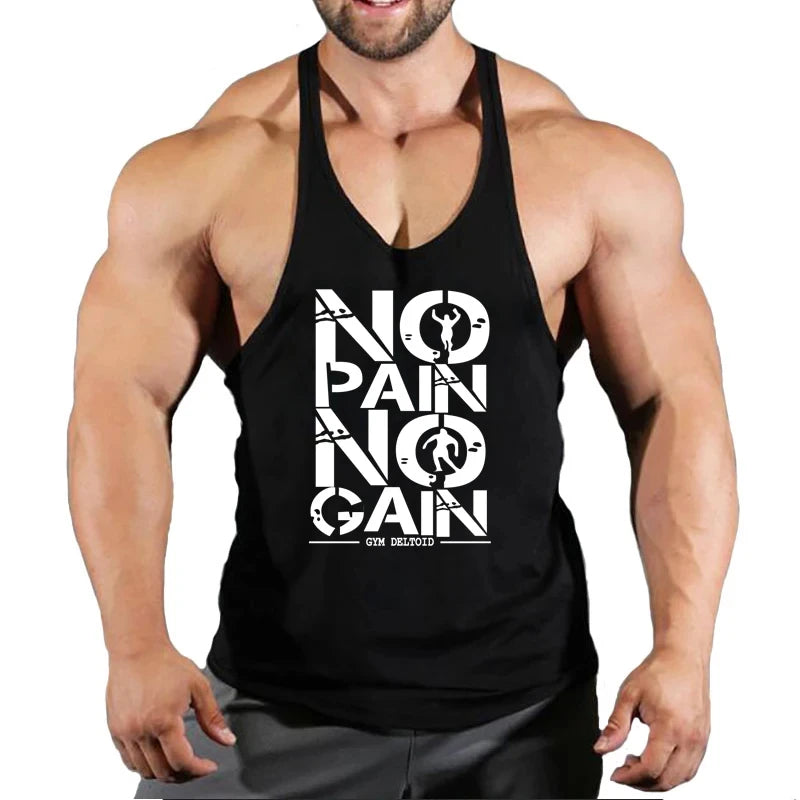 Men’s Quick-Dry Gym Tank Top – Sleeveless Sports Vest.