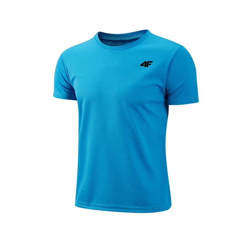 Men’s Summer Exercise T-Shirt – Breathable & Quick-Dry.