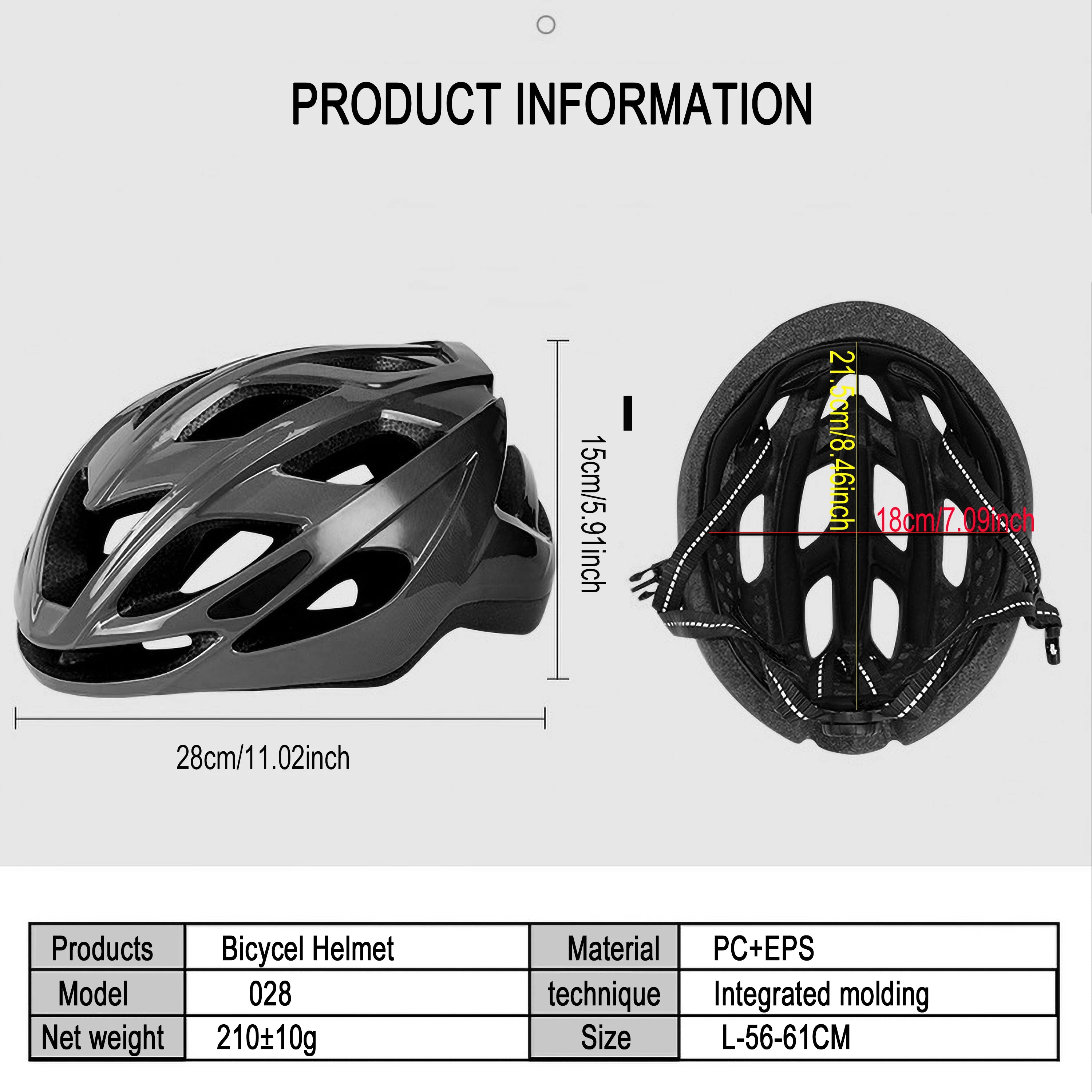 PJT Ultralight Cycling Helmet – For Men & Women.
