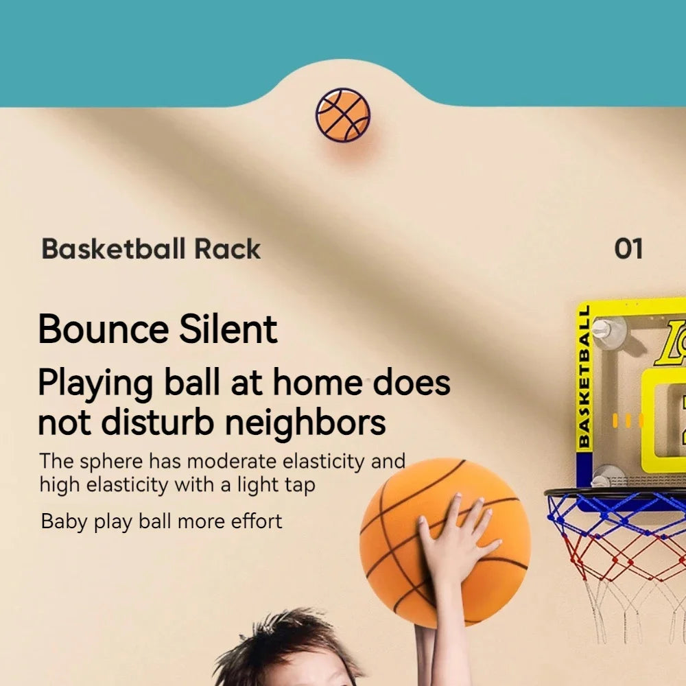 Kids’ Foam Silent Basketball – Soft & Squeezable.