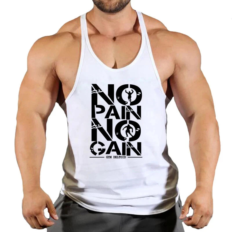 Men’s Quick-Dry Gym Tank Top – Sleeveless Sports Vest.