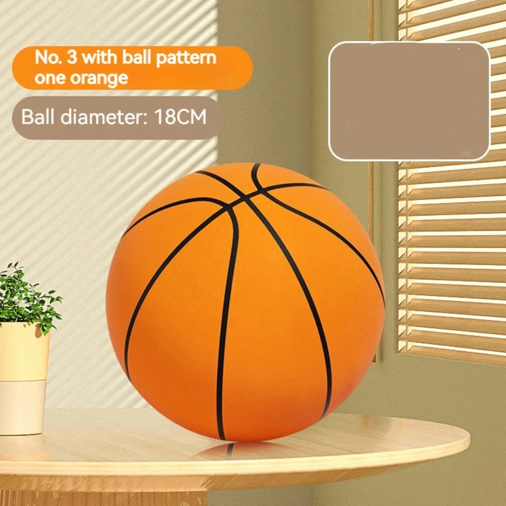 Kids’ Foam Silent Basketball – Soft & Squeezable.