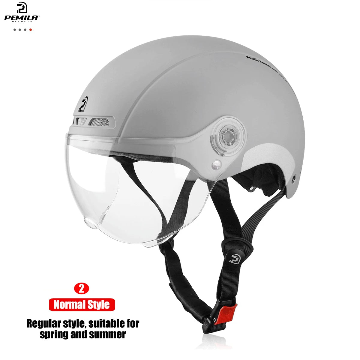 PEMILA Adult Cycling Helmet – With Goggles & Ear Protection.