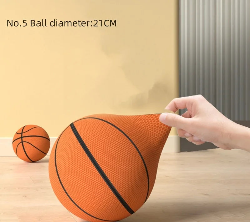 Indoor Silent Basketball – Soft, High-Elastic Foam.