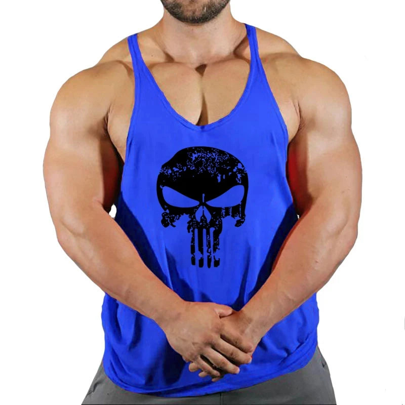 Men’s Gym Tank Vest – Bodybuilding Workout Shirt.
